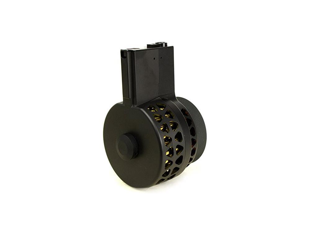 IRON AIRSOFT X15 Style Electric Drum Magazine M4 AEG (1000 rounds)