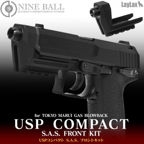 LAYLAX/NINE BALL - Tokyo Marui USP Compact SAS Front Kit