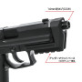 LAYLAX/NINE BALL - Tokyo Marui USP Compact SAS Front Kit