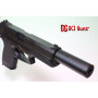 DCI GUNS - 14mm CCW Metal Outer Barrel for Tokyo Marui SOCOM Mk23 NBB - Black