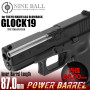 LAYLAX/NINE BALL - Tokyo Marui Gas Blowback Power Barrel / G19 - 6.00mm