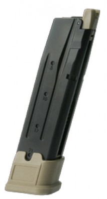 AEG (Asia Electric Guns) - Sig Sauer P320 M17 Style Spare Gas Magazine TAN
