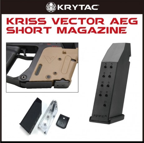 KRYTAC - KRISS VECTOR Spare 50 Rounds Short Magazine