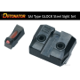 DETONATOR - Salient Arms Type Steel Front & Rear Sight For Tokyo Marui Glock GBB Series