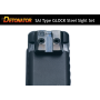 DETONATOR - Salient Arms Type Steel Front & Rear Sight For Tokyo Marui Glock GBB Series