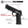 LAYLAX/NINE BALL - Tokyo Marui Hi-capa5.1 GBB Custom Lower Frame RR