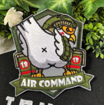 NITRON PATCH -Air Command Bird Green