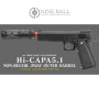 LAYLAX/NINE BALL - Hi-Capa 5.1 "2 Way" Non-Recoiling Outer Barrel