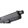 DETONATOR - SilencerCo Type 14mm CCW Threaded Aluminum Outer Barrel with Thread Cover Black For Tokyo Marui Glock17 Gen4