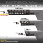 LAYLAX / Nitro.Vo - KRISS VECTOR M-LOK Rail Handguard GLAIVE  (XL Size)