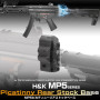 LAYLAX/FIRST FACTORY - Tokyo Marui MP5 Picatinny Rear Stock Base