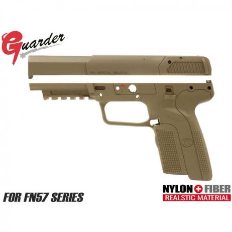 Guarder - TM FN5-7 Polycarbonate Custom Slide & Frame TAN
