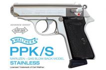 Maruzen - Walther PPK/S STAINLESS (GBB)