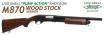 Maruzen - M870 Wood Stock Version Live Cartridge Gas Shotgun