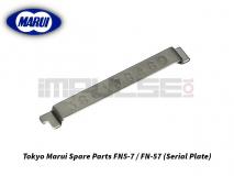 Tokyo Marui Spare Parts FN5-7 / FN-57 (Serial Plate)