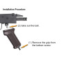 WII TECH - CNC Steel & Aluminium QD Stock Adapter and Tube for Tokyo Marui AKM GBBR Series