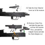 WII TECH - CNC Steel & Aluminium QD Stock Adapter and Tube for Tokyo Marui AKM GBBR Series