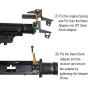 WII TECH - CNC Steel & Aluminium QD Stock Adapter and Tube for Tokyo Marui AKM GBBR Series
