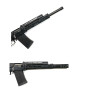 CNC Aluminum M-LOK Handguard SHORT for Tokyo Marui SAIGA-12K