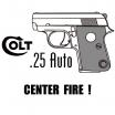 MARUSHIN - COLT 25 AUTO Centerfire Aluminum Cart Excellent HW (Model Gun)