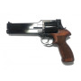 Marushin - Mateba Revolver・6mmBB・X-Cartridge 2023 version (Black HW with Wooden Grip)