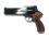 Marushin - Mateba Revolver・6mmBB・X-Cartridge 2023 version (W Deep Black ABS with Wooden Grip)