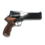 Marushin - Mateba Revolver・6mmBB・X-Cartridge 2023 version (Black HW with Wooden Grip)