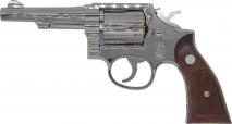 TANAKA WORKS - S&W M10 Military & Police 4inch .38 Special Nickel Finish Ver.3 (Model Gun)