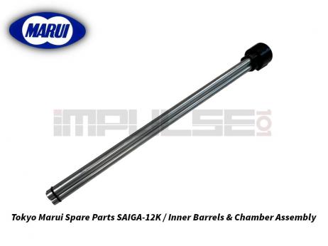 Tokyo Marui Spare Parts SAIGA-12K / Inner Barrels & Chamber Assembly