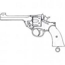 MARUSHIN - Enfield No.2MK1 Plastic Grip Black HW (Model gun)