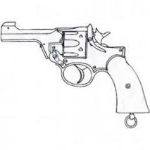 MARUSHIN - Enfield No.2MK1 Police Plastic Grip Black HW (Model gun)