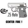 MARUSHIN - COLT 25 AUTO Centerfire Aluminum Cart Black HW  (Model Gun)