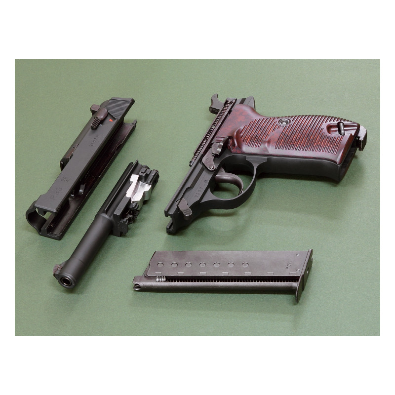 美品 ワルサーP38（AC41）GBB／MARUZEN Maruzen P38 GBB Pistol (Black, AC41) - Airsoft Tiger111hk