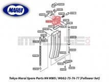 Tokyo Marui Spare Parts M4 MWS / MGG2-69 (Magazine Inner)