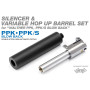 Maruzen - Classic Silencer & Adjustable Hop Up System for Walther PPK/S