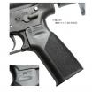 BJ TAC - GEISSELE A17 Type Pistol Grip for GBBR M4 models - BLACK