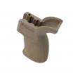 BJ TAC - SIG MCX / M400 Reduced Angle Pistol Grip for GBBR M4 models - TAN