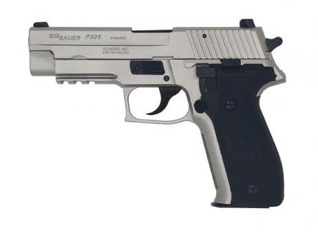 TANAKA WORKS - SIG P226 Railed Frame Evolution 2 “Warm Silver Coating” ALL Heavy Weight (Model Gun)