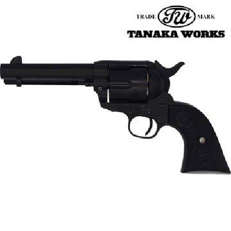 TANAKA WORKS - Colt Single Action Army 2nd Generation 4-¾ inch HW Black (PEGASAS Ⅱ Gas Gun Series)