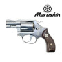 Marushin - S&W M36 Chief Special【Wood like Plastic Grip】 2inch Barrel / ABS Silver (Gas Revolver)