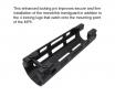 WII TECH - CNC 6061 Aluminium Monolithic Handguard Tokyo Marui MP5 Next Gen Series