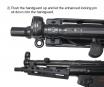 WII TECH - CNC 6061 Aluminium Monolithic Handguard Tokyo Marui MP5 Next Gen Series