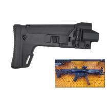 WII TECH - CNC 6063 Aluminium Stock Adaptor & Polymer ACR for Tokyo Marui MP5 Next Gen Series