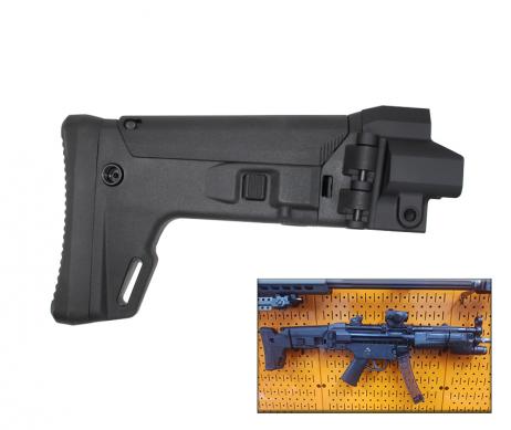 WII TECH - CNC 6063 Aluminium Stock Adaptor & Polymer ACR for Tokyo Marui MP5 Next Gen Series
