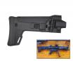 WII TECH - CNC 6063 Aluminium Stock Adaptor & Polymer ACR for Tokyo Marui MP5 Next Gen Series