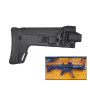 WII TECH - CNC 6063 Aluminium Stock Adaptor & Polymer ACR for Tokyo Marui MP5 Next Gen Series