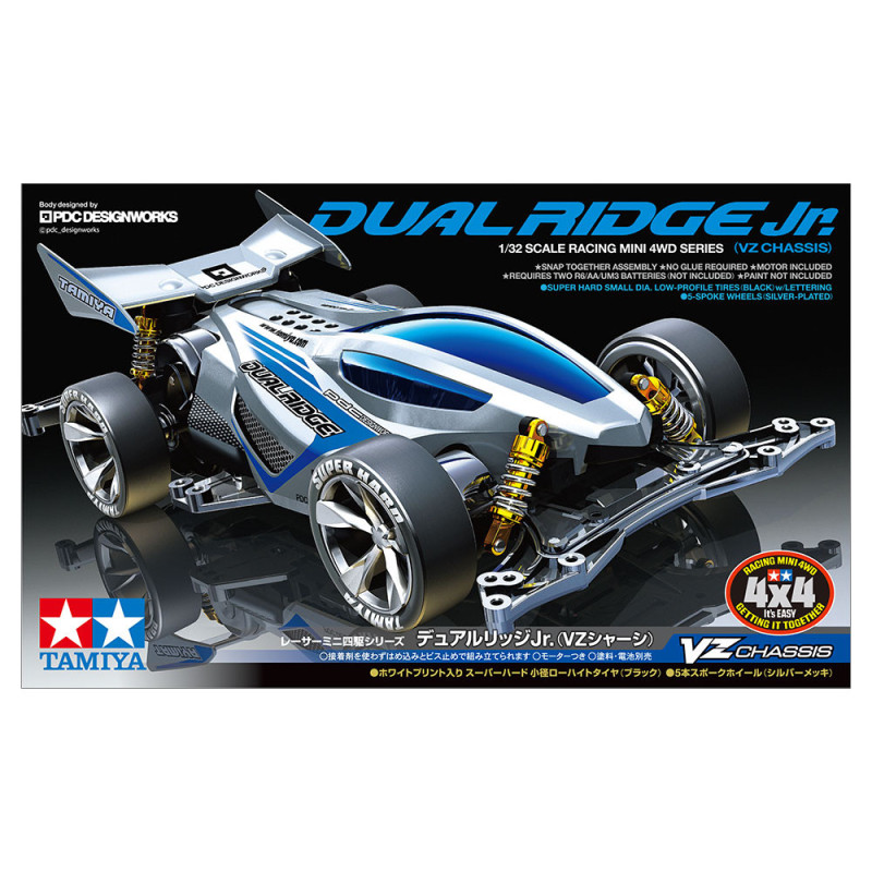 Tamiya - DUAL RIDGE Jr. (VZ CHASSIS) (Racing Mini 4WD Series No.96)