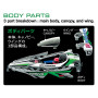Tamiya - CROSS SPEAR 01 (VZ CHASSIS) (Racing Mini 4WD Series No.103)