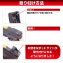 DCI GUNS - Plastic Mount DOC/VT/MRS/RMSc for Tokyo Marui Glock Series