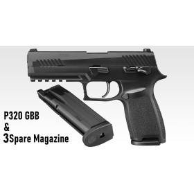 TOKYO MARUI - P320 Full Size (GBB) with 3 extra spare magazine